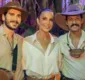 
                  Ivete Sangalo comemora momento 'pantaneiro' com Guito e Gabriel Sater: 'Dois incríveis'