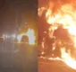 
                  Carro pega fogo em viaduto do Dique do Tororó em Salvador