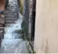 
                  Vazamento de água deixa casas alagadas em Campinas de Pirajá