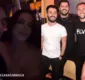 
                  Ex-BBBs Larissa Tomásia e Arthur Picoli se beijam em show de Israel e Rodolffo