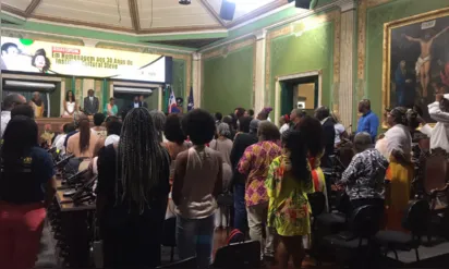 
		Instituto Cultural Steve Biko comemora 30 anos de valorização do povo negro durante cerimônia em Salvador