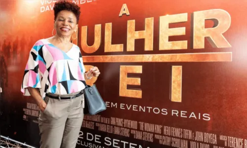 
				
					'A Mulher Rei' já está nas salas de cinema: confira bastidores da pré-estreia do filme em Salvador
				
				