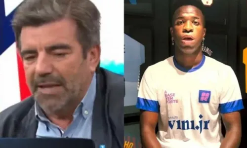 
				
					Cristian Bell defende Vinicius Jr após fala racista: 'A gente incomoda com nosso talento'
				
				