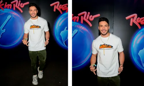 
				
					FOTOS: veja os principais looks dos famosos no 1º dia de Rock in Rio
				
				