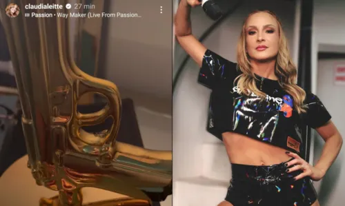 
				
					Claudia Leitte polemiza com abajur no formato de arma e justifica: 'Não tem intenção política'
				
				