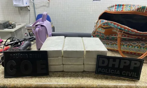 
				
					Jovem de 19 anos é presa com 9 quilos de cocaína na BR-324, em Simões Filho
				
				