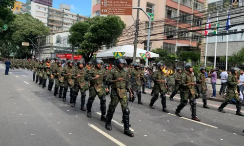 
				
					Respeito e patriotismo marcam os 200 anos do desfile da Independência do Brasil em Salvador
				
				