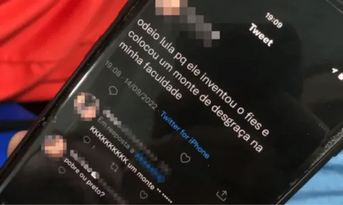 
				
					Estudante de direito é expulsa de faculdade particular após publicação racista em rede social
				
				