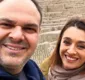 
                  Catia Fonseca comenta rumores de que era amante do atual marido: 'Saindo de um relacionamento'