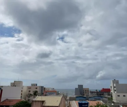 
		Tempo continua nublado em Salvador até segunda-feira (21)