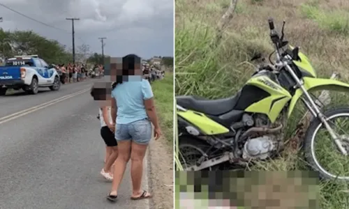 
				
					Piloto morre e carona fica ferido após motocicleta sair de rodovia e bater em cerca na Bahia; vítimas não usavam capacete
				
				