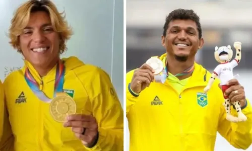 
				
					Ana Marcela e Isaquias Queiroz conquistam medalhas nos Jogos Sul-Americanos
				
				