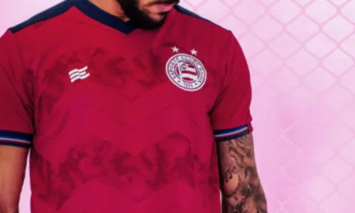 
				
					Bahia lança camisa em homenagem ao Outubro Rosa; veja detalhes
				
				