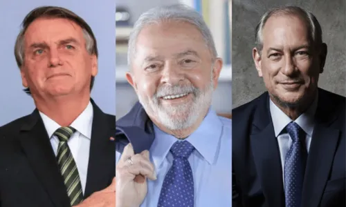 
				
					Na Bahia, Lula mantém liderança com 67%; Bolsonaro tem 23% e Ciro 5%, aponta Datafolha
				
				