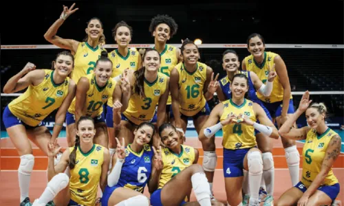 Seleção brasileira de vôlei feminino bate Porto Rico em Taiwan