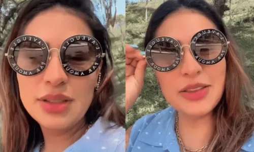 
				
					Simone Mendes compra óculos de sol por R$ 6 mil e reclama: 'Trem feio'
				
				