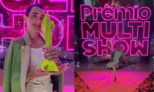 
				
					Influenciadora de Camaçari recebe Prêmio Multishow no lugar de Anitta: 'Ainda não caiu a minha ficha'
				
				