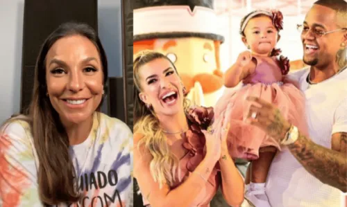 
				
					Ivete Sangalo se derrete por filha de Léo Santana e Lore Improta: ‘Paixão de titia’
				
				