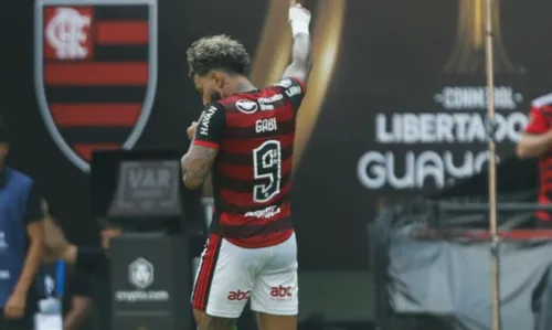 
				
					Com gol de Gabigol, Flamengo vence Athletico e conquista título da Libertadores
				
				