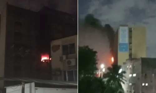 
				
					Vídeo: incêndio atinge o Hospital Salvador, no bairro da Federação
				
				