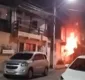
                  Incêndio em casa se aproxima da rede elétrica e assusta moradores de Mussurunga
