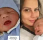 
                  Viviane Araújo posta clique com filho recém-nascido e encanta a web