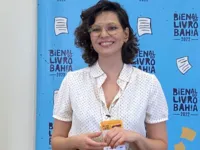 Na Bienal do Livro Bahia, Tainá Muller ressalta importância de 'Bom Dia, Verônica': 'A violência contra a mulher é uma ferida aberta no Brasil'