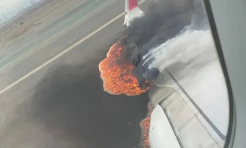 
				
					Casal que estava em avião que bateu em caminhão e pegou fogo, posta foto e viraliza na web: 'Segunda chance'
				
				