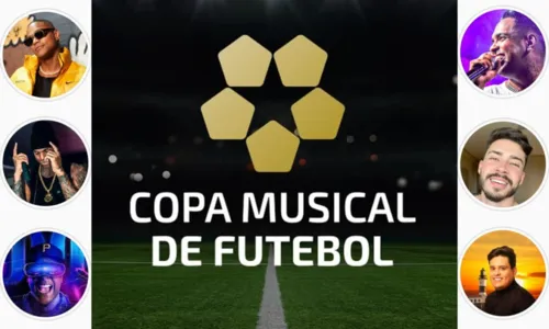 
				
					Léo Santana, Psirico, La Fúria e mais artistas do pagode baiano se reúnem em Copa Musical de Futebol
				
				