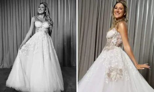 
				
					Dani Calabresa se casa com vestido de noiva inspirado na Disney; veja fotos
				
				