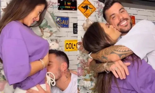 
				
					Lipe Ribeiro anuncia que será pai pela 1ª vez: 'Renasce um homem'
				
				