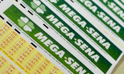 
				
					Mega-Sena sorteia nesta quarta-feira prêmio estimado em R$ 10 milhões
				
				