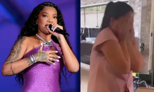 
				
					Ludmilla leva funcionárias para curtirem show histórico do ‘Numanice’: ‘É a tropa da Lud’
				
				