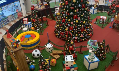 
				
					'Ao infinito e além': Salvador Shopping e Salvador Norte apresentam decoração de Natal
				
				