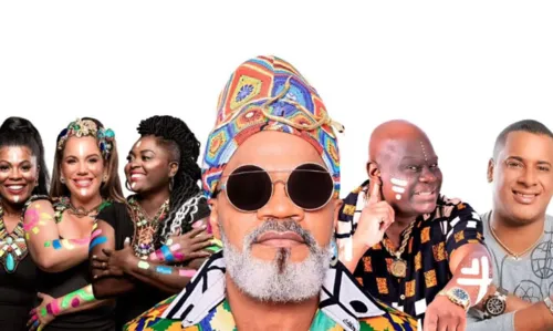 
				
					Ensaio do Bloco Timbalada ganha edição inédita com Carlinhos Brown e ex-vocalistas da banda
				
				