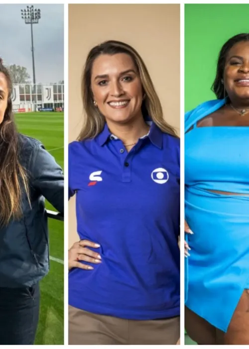 
				
					Carol Barcellos, Ana Thaís Matos, Jojo Todynho e mais: conheça as mulheres que estarão na transmissão da Copa na Globo
				
				