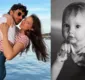 
                  Chay Suede comemora primeiro aniversário do filho com Laura Neiva: 'Louco de alegria'