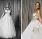 
                  Dani Calabresa se casa com vestido de noiva inspirado na Disney; veja fotos