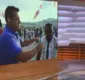 
                  Repórter da Globo empurra torcedor durante entrada ao vivo em jornal; assista