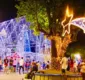 
                  Decoração de Natal é inaugurada na Praça João Martins, em Paripe; veja fotos