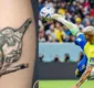 
                  Brasileiro tatua golaço de Richarlison na Copa do Catar; jogador compartilha foto