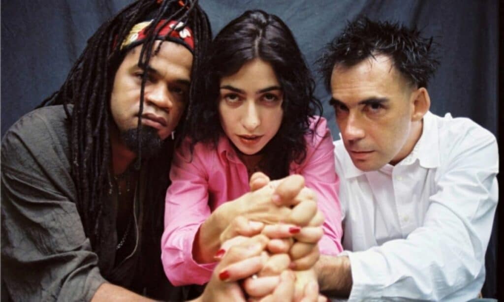 Tribalistas: Arnaldo Antunes, Marisa Monte, Carlinhos Brown