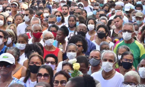 
				
					FOTOS: Festa da Padroeira da Bahia volta a ser realizada em Salvador após 2 anos de pandemia
				
				