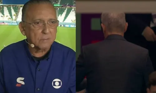 
				
					Galvão Bueno critica reação de Tite após eliminação do Brasil na Copa do Mundo: 'Não está correto'
				
				