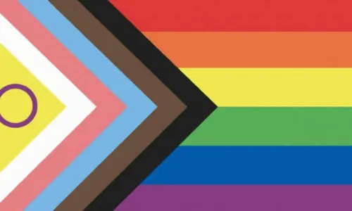 
				
					Nova bandeira LGBTQIA+ inclui símbolos trans, intersexo e antirracista
				
				