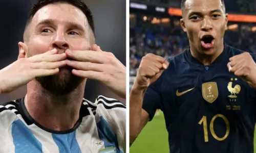 
				
					Atenções da final se concentram no duelo dos camisas 10 Messi e Mbappé
				
				