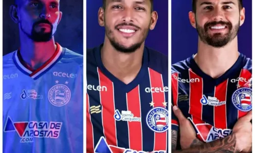 
				
					Bahia anuncia contratação de três jogadores; conheça novos reforços
				
				