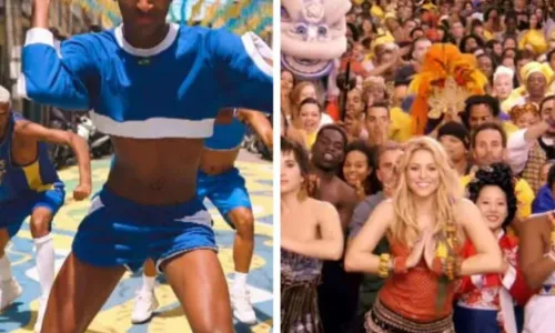 
				
					Shakira convida influencer que fez vídeo de 'Waka Waka' para dançar em show
				
				