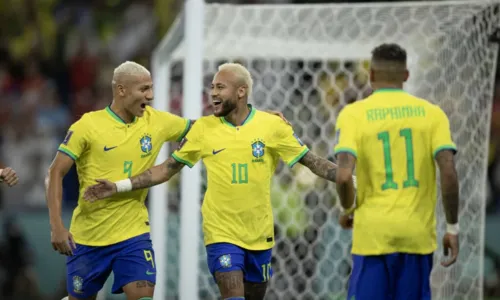 
				
					Brasil nunca perdeu da Croácia, adversário das quartas de final na Copa
				
				