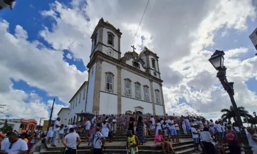 
				
					Baianos e turistas lotam Igreja do Bonfim na 'Sexta-feira da Gratidão'
				
				